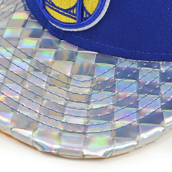 Golden State Warriors METALLIC WEAVE SNAPBACK 9Fifty New Era NBA Hat