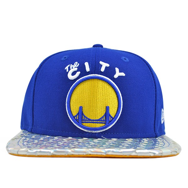 Golden State Warriors METALLIC WEAVE SNAPBACK 9Fifty New Era NBA Hat