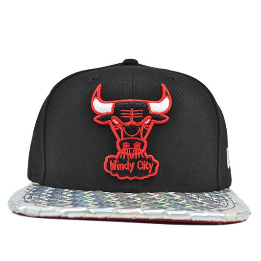 Chicago Bulls METALLIC WEAVE SNAPBACK 9Fifty New Era NBA Hat