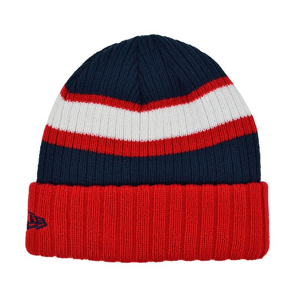 New England Patriots RIB START KNIT New Era Cuffed NFL Hat