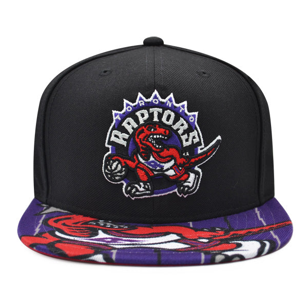 Toronto Raptors Mitchell & Ness SWINGMAN POP Snapback Hat - Black