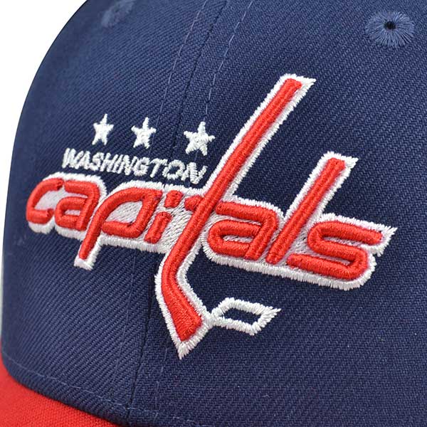 Washington Capitals Structured Team Curved Velcro Strap Reebok NHL Hat