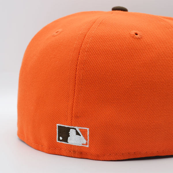 Washington Nationals 2019 WORLD SERIES Exclusive New Era 59Fifty Fitted Hat – Orange/Brown