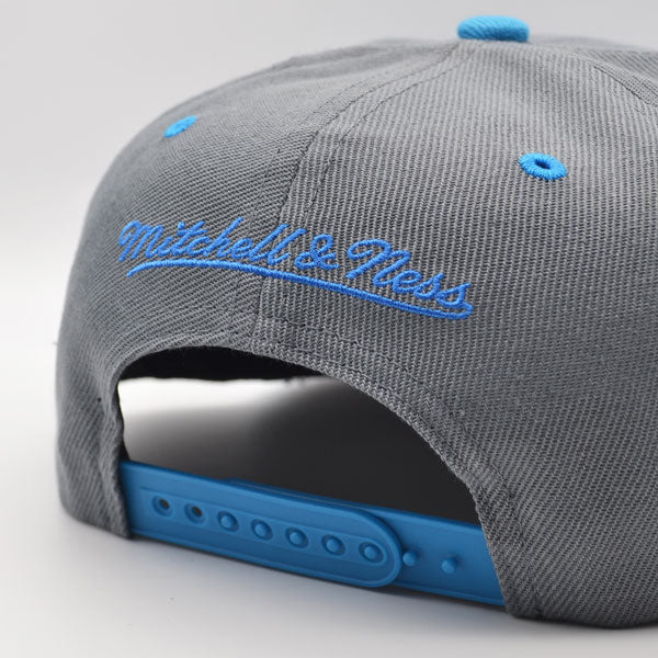 Orlando Magic Mitchell & Ness RELOAD Snapback NBA Hat - Gray/Blue/Black Bottom