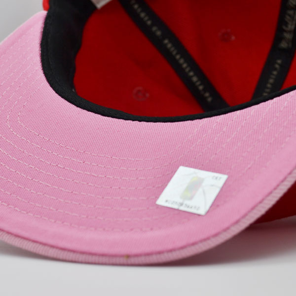 San Antonio Spurs NBA Mitchell & Ness SWEET HEART Snapback Hat - Red/Pink