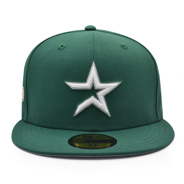 Houston Astros 2005 WORLD SERIES Exclusive New Era 59Fifty Fitted Hat – Emerald Green/Silver/Gray Bottom
