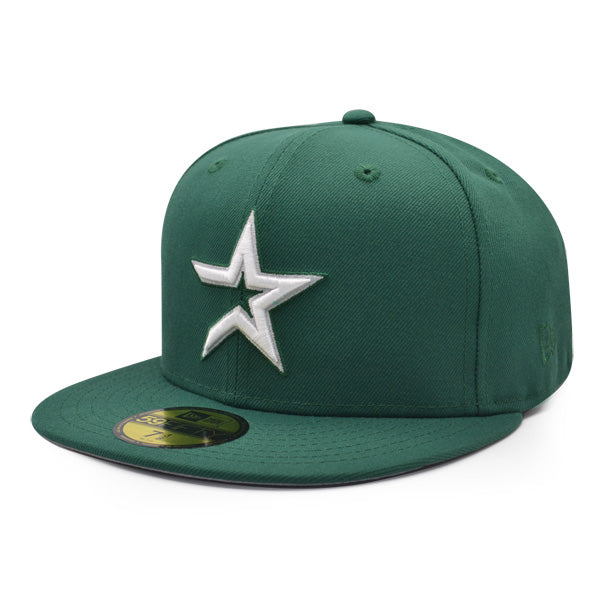 Houston Astros 2005 WORLD SERIES Exclusive New Era 59Fifty Fitted Hat – Emerald Green/Silver/Gray Bottom