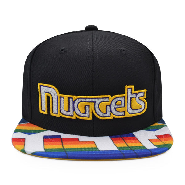Denver Nuggets Mitchell & Ness SWINGMAN POP Snapback Hat - Black
