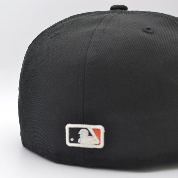 Colorado Rockies 2021 ALL-STAR GAME Exclusive New Era 59Fifty Fitted Hat – Black/Orange/Peach Bottom