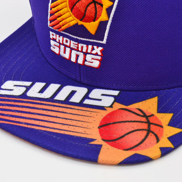 Phoenix Suns Mitchell & Ness SWINGMAN POP Snapback Hat - Purple
