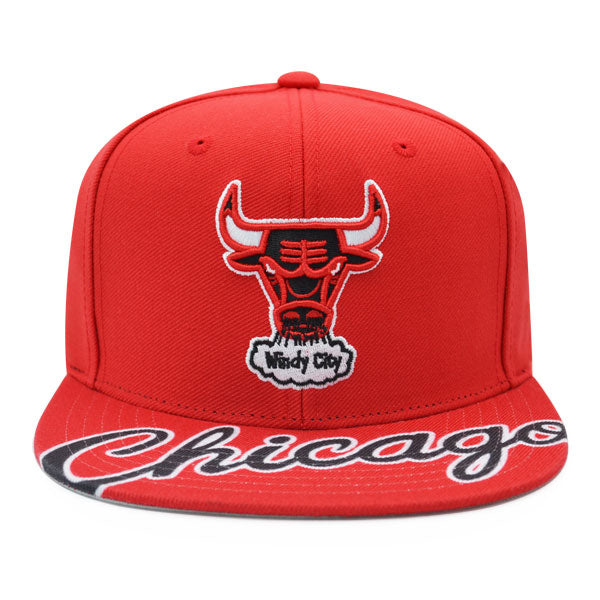 Chicago Bulls Mitchell & Ness SWINGMAN POP Snapback Hat - Red