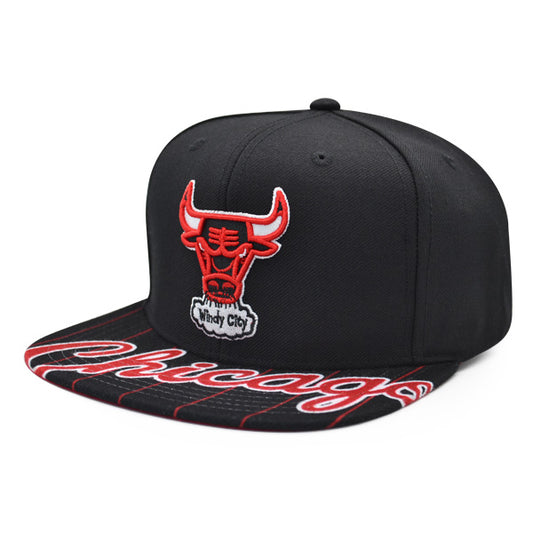 Chicago Bulls Mitchell & Ness SWINGMAN POP Snapback Hat - Black