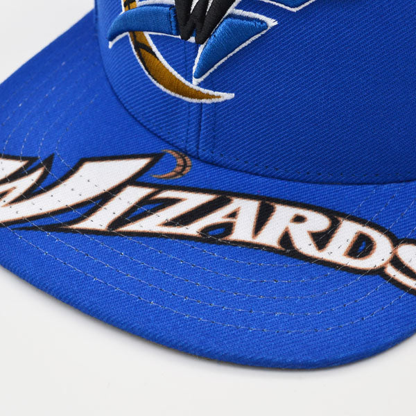 Washington Wizards Mitchell & Ness SWINGMAN POP Snapback Hat - Blue