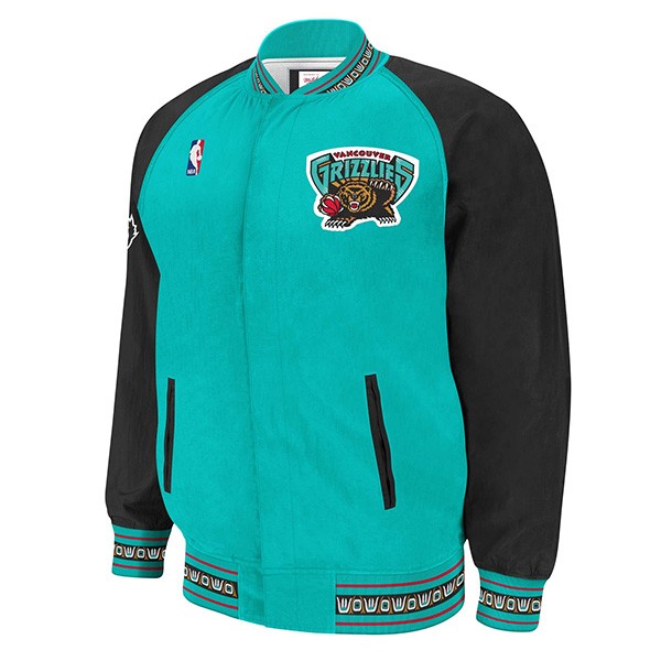 Vancouver Grizzlies 1995-96 NBA Authentic Mitchell & Ness Warm-Up Jacket