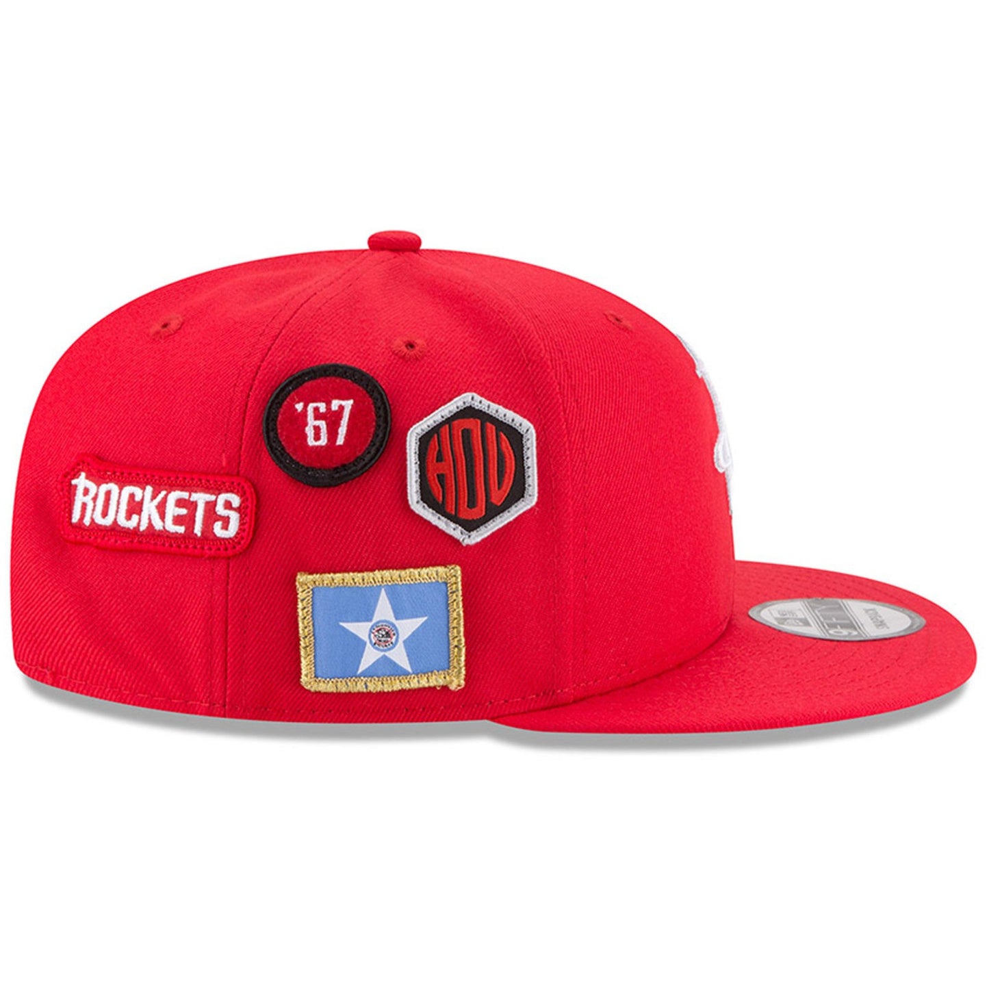 Houston Rockets New Era 2018 Draft 9FIFTY Snapback Adjustable Hat – Red