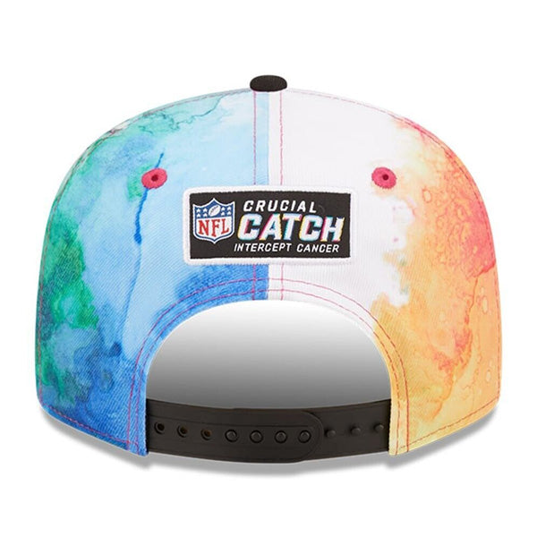 Dallas Cowboys New Era 2022 NFL Crucial Catch 9Fifty Snapback Hat - Pink/Black