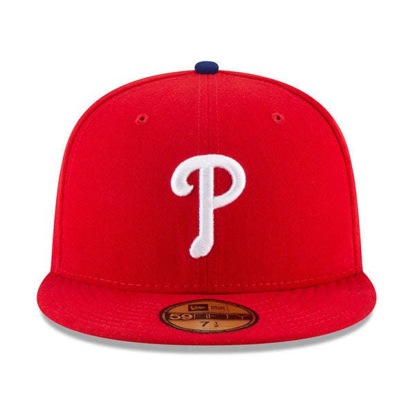 Philadelphia Phillies New Era 2022 WORLD SERIES On-Field 59FIFTY Fitted Hat - Red