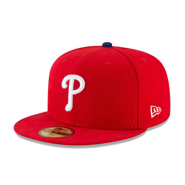 Philadelphia Phillies New Era 2022 WORLD SERIES On-Field 59FIFTY Fitted Hat - Red