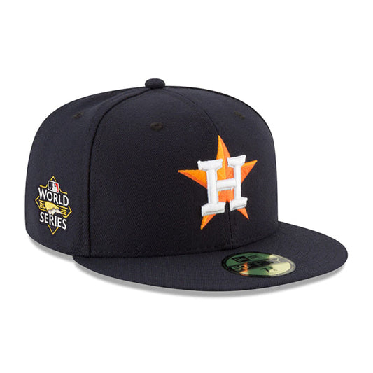 Houston Astros New Era 2022 WORLD SERIES On-Field 59FIFTY Fitted Hat - Navy
