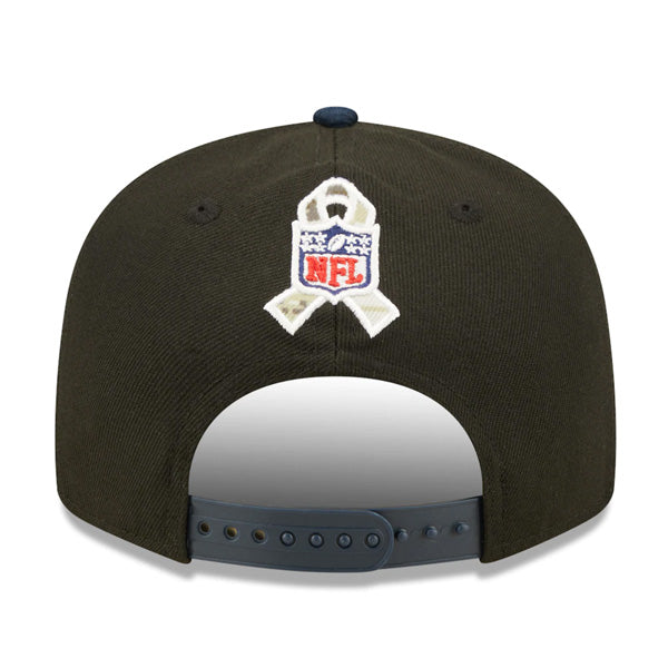 Dallas Cowboys NFL 2022 Salute to Service 9FIFTY Snapback Hat - Black/Navy