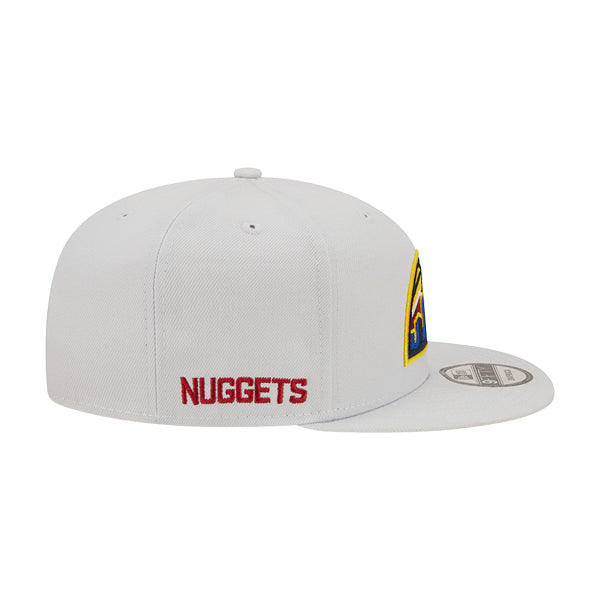 Denver Nuggets New Era NBA 2022-23 CITY EDITION Alternate 9Fifty Snapback Hat - White