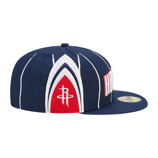 Houston Rockets New Era NBA 2022-23 CITY EDITION 59Fifty Fitted Hat - Navy/Red