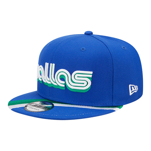 Dallas Mavericks New Era NBA 2022-23 CITY EDITION 9Fifty Snapback Hat - Royal/Green