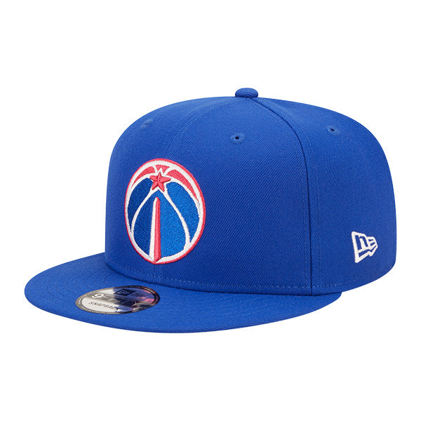 Washington Wizards New Era NBA 2022-23 CITY EDITION Alternate 9Fifty Snapback Hat -Royal/Red