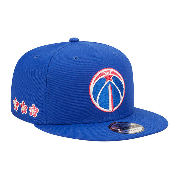 Washington Wizards New Era NBA 2022-23 CITY EDITION Alternate 9Fifty Snapback Hat -Royal/Red