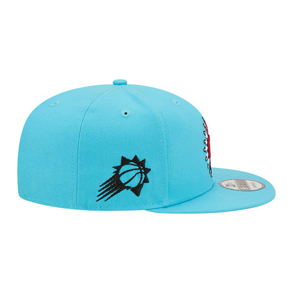 Phoenix Suns New Era NBA 2022-23 CITY EDITION Alternate 9Fifty Snapback Hat – Vice Blue