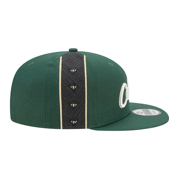 Boston Celtics New Era NBA 2022 CITY EDITION 9Fifty Snapback Hat - Green/Black