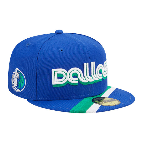 Dallas Mavericks New Era NBA 2022-23 CITY EDITION 59Fifty Fitted Hat - Royal/Green