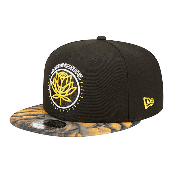 Golden State Warriors New Era NBA 2022-23 CITY EDITION 9Fifty Snapback Hat - Black/Yellow