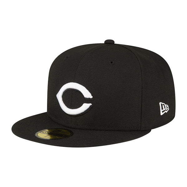 Cincinnati Reds New Era 1990 World Series Exclusive 59Fifty Fitted Hat -Black/White