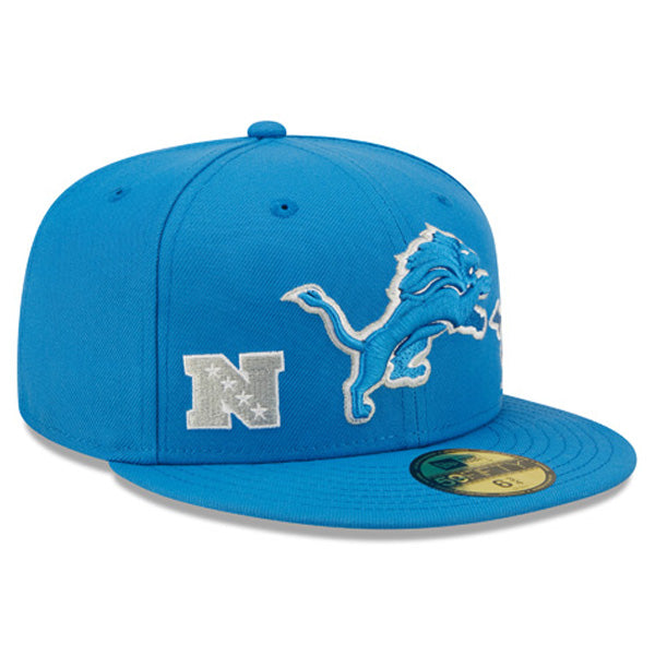 Detroit Lions New Era TEAM IDENTITY Exclusive NFL Fitted 59Fifty Hat