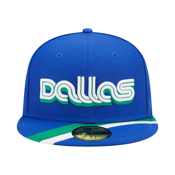 Dallas Mavericks New Era NBA 2022-23 CITY EDITION 59Fifty Fitted Hat - Royal/Green