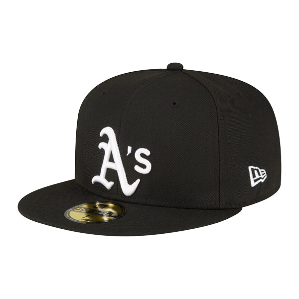 Oakland Athletics New Era 1989 World Series Exclusive 59Fifty Fitted Hat -Black/White