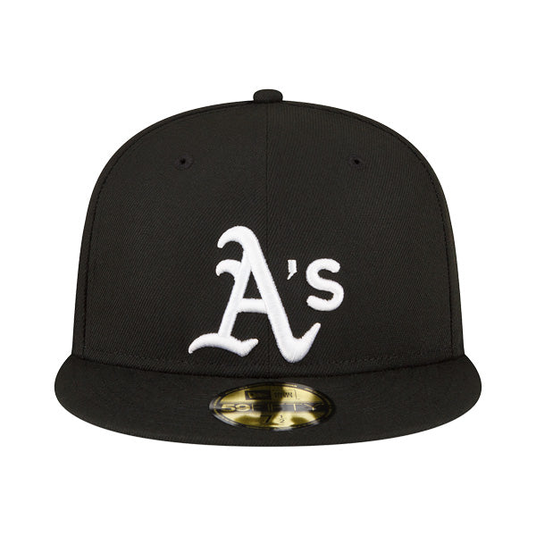 Oakland Athletics New Era 1989 World Series Exclusive 59Fifty Fitted Hat -Black/White