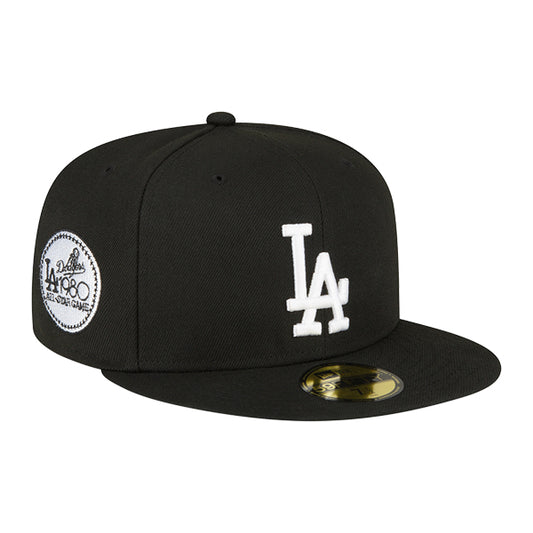 Los Angeles Dodges New Era 1980 All-Star Game Exclusive 59Fifty Fitted Hat -Black/White