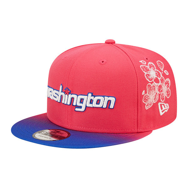 Washington Wizards New Era NBA 2022-23 CITY EDITION 9Fifty Snapback Hat -Pink/Royal