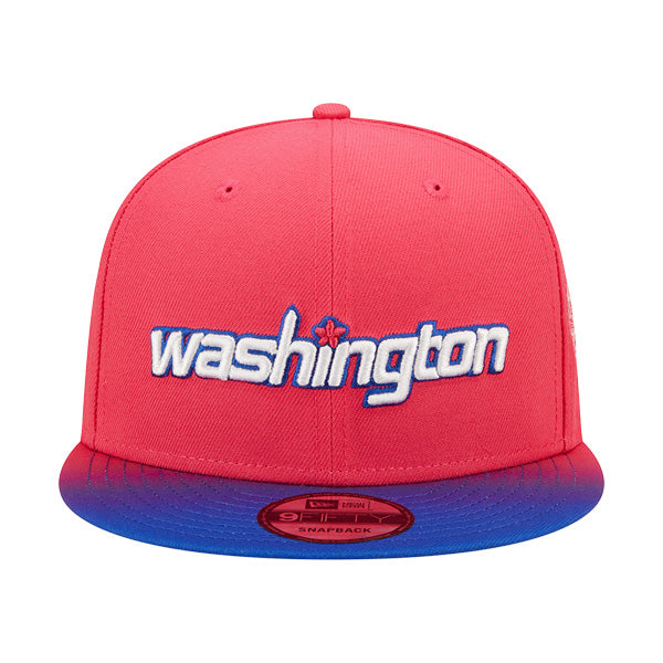 Washington Wizards New Era NBA 2022-23 CITY EDITION 9Fifty Snapback Hat -Pink/Royal