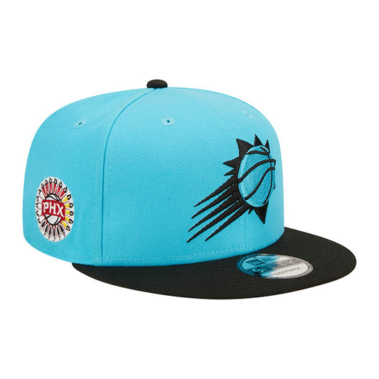 Phoenix Suns New Era NBA 2022-23 CITY EDITION 9Fifty Snapback Hat – Vice Blue/Black