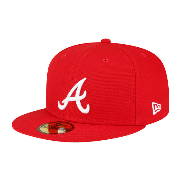 Atlanta Braves New Era 2000 All-Star Game Exclusive 59Fifty Fitted Hat -Red/White