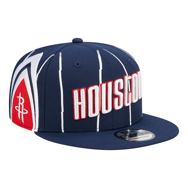 Houston Rockets New Era NBA 2022-23 CITY EDITION 9Fifty Snapback Hat - Navy/Red