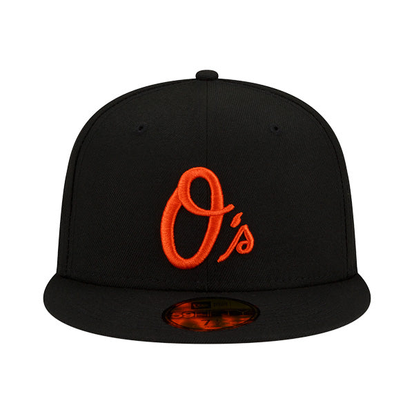 Baltimore Orioles 1993 All-Star Game New Era Exclusive 59Fifty Fitted Hat -Black/Orange