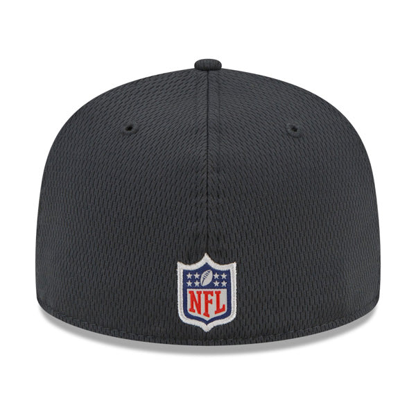 Las Vegas Raiders New Era NFL 2021 CRUCIAL CATCH 59FIFTY Fitted Hat - Charcoal