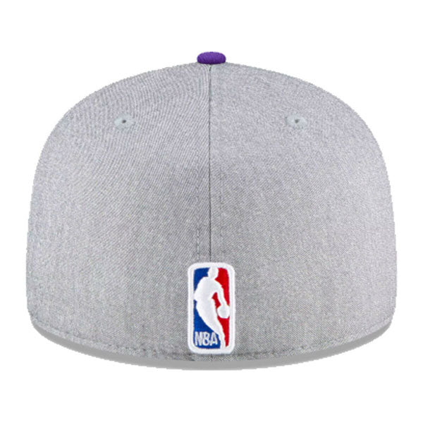 Los Angeles Lakers New Era 2020 NBA Draft 59FIFTY Fitted Hat - Heather Gray