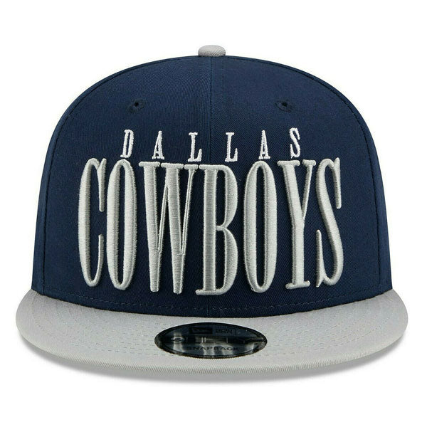 Dallas Cowboys New Era NFL TEAM TITLE 9Fifty Snapback Hat - Navy