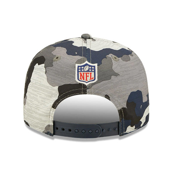 Dallas Cowboys Official New Era 2022 NFL Training Camp 9FIFTY Snapback Adjustable Hat - Camo