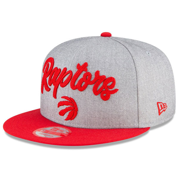 Toronto Raptors New Era 2020 NBA Draft Official On-Stage 9FIFTY Snapback Hat - Heather Gray